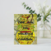 Carte Postale Promesse d'or : Le script doré du destin (Debout devant)