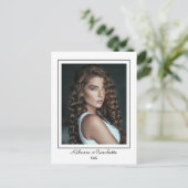 Carte postale Promo de l'acteur de ligne de bordur (Debout devant)