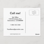 Carte postale Promo Immobilier (Dos)