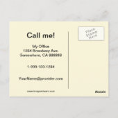 Carte postale Promo Immobilier (Dos)