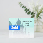 Carte postale Promo Immobilier (Debout devant)