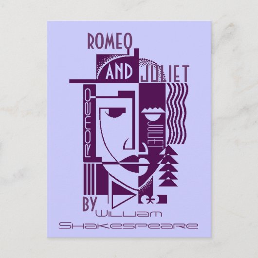 Carte postale Promo Shakespeare Romeo & Juliet Pla (Devant)