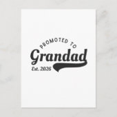 Carte Postale Promoted to Grandad 2026 (Devant)