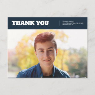 Carte Postale Promotion 2019 Remerciement de fin d'études phot