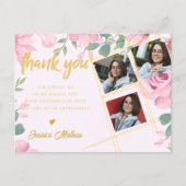 Carte Postale Promotion 2025 Multi Photo Remerciements pour l'ob (Devant)