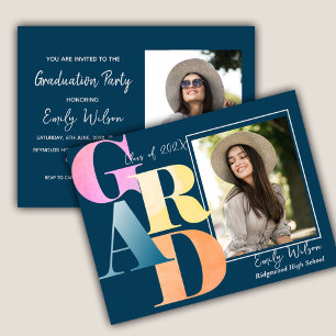 Carte Postale Promotion 2026 GRAD 2 Photo Annonce de remise des