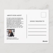 Carte Postale Promotion créative de vente immobilière d'été (Dos)