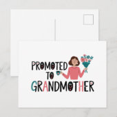 Carte Postale Promotion grand-mère (Devant / Derrière)