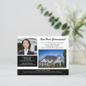 Carte Postale Promotion unique pour une maison ouverte dans l'im (Debout devant)