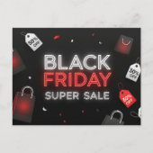 Carte postale promotionnelle Black Friday (Devant)