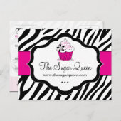 Carte postale promotionnelle boulangerie (Devant / Derrière)