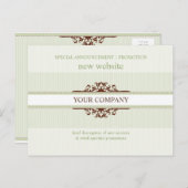 CARTE POSTALE PROMOTIONNELLE :: divine 3B (Devant / Derrière)