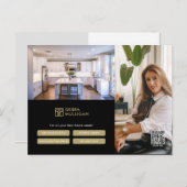 Carte postale promotionnelle immobilier classique (Devant / Derrière)