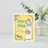 Carte postale promotionnelle Mary King (Debout devant)