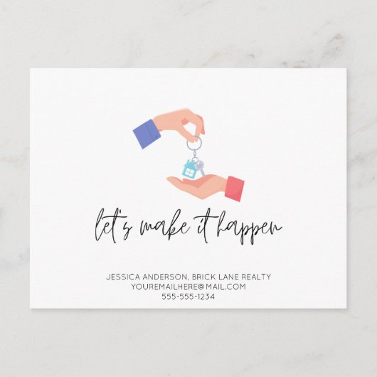 Carte Postale Promotions Immobilier (Devant)