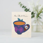 Carte Postale Prompt rétablissement  (Debout devant)