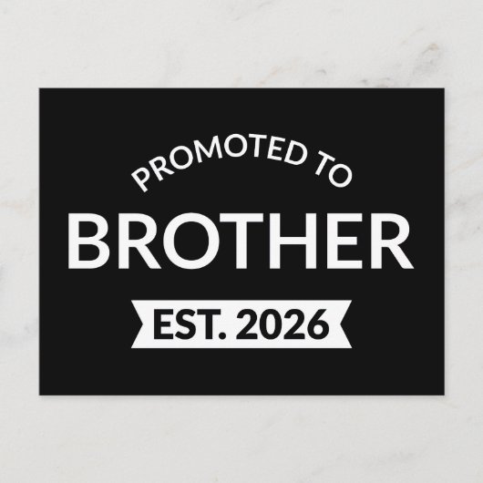 Carte Postale Promu À Frère Est. 2026 II (Devant)