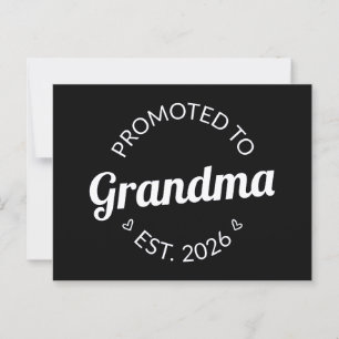 Carte Postale Promu À Grand-Mère Est. 2026 I