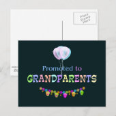 Carte Postale Promu à Grand-père, célébration (Devant / Derrière)