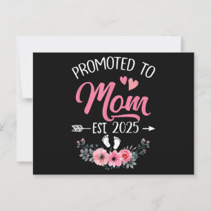 Carte Postale Promu À Maman Est 2025 Fête Des Mères Première Foi