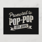Carte Postale Promu À Pop-Pop Est 2025 Première Pop-Pop (Devant)