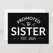 Carte Postale Promu À Soeur Est. 2024 II (Devant / Derrière)