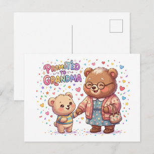 Carte Postale Promu aux nounous ours mignons