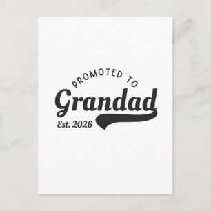 Carte Postale Promu Grand-Père 2026