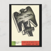 Carte Postale Propagande Mussolini (Devant)