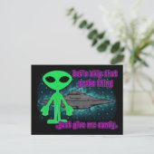Carte Postale prope alien (Debout devant)