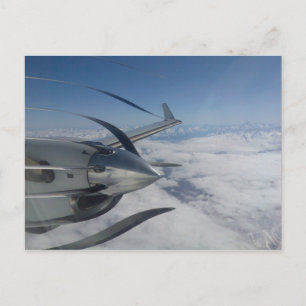 Carte postale Propeller déroutée