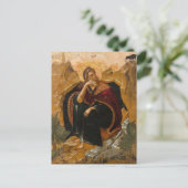 Carte Postale Prophète Elijah Orthodoxe Icône chrétienne (Debout devant)