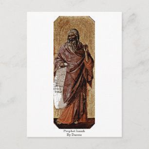 Carte Postale Prophète Isaïe Par Duccio