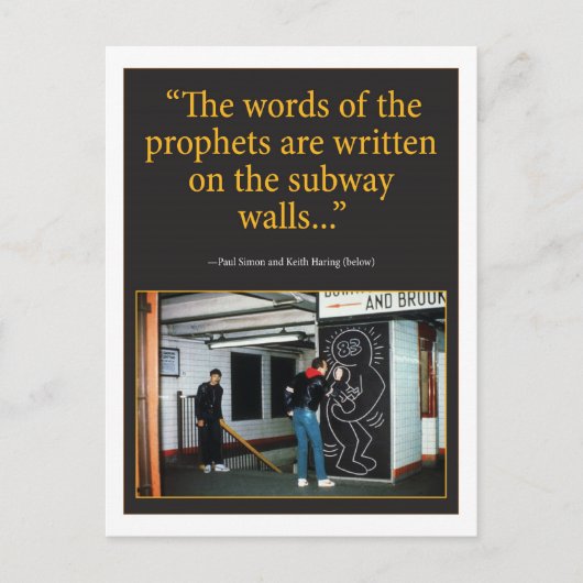 Carte Postale Prophètes (Devant)