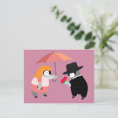 Carte Postale Propose Penguin (Debout devant)