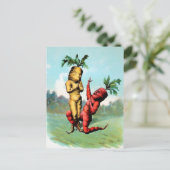 Carte postale Proposition de carottes de Victoria  (Debout devant)