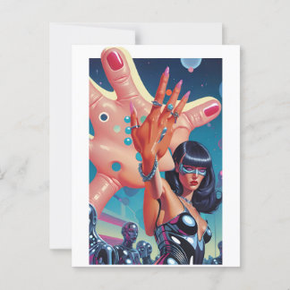 Carte Postale Proposition de mariage surréaliste