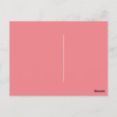 Carte Postale Proposition d'une servante d'État rose et noir (Dos)