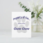 Carte Postale Propriété Chow (Debout devant)