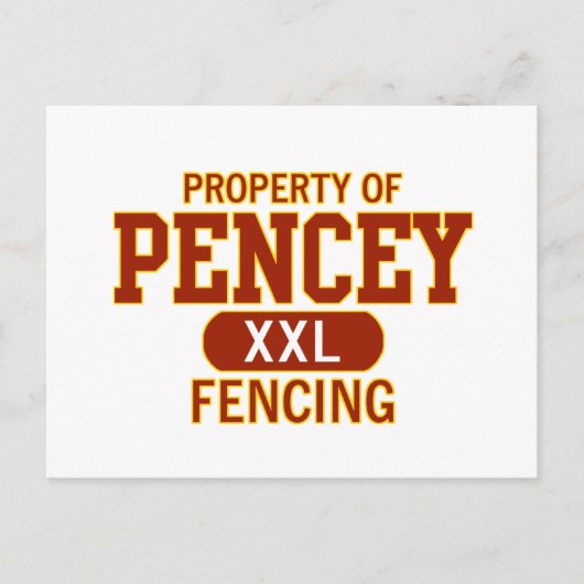 Carte Postale Propriété de Pencey (Devant)