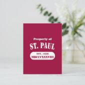 Carte Postale Propriété de Saint Paul (Debout devant)