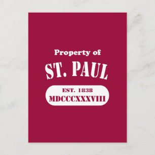 Carte Postale Propriété de Saint Paul