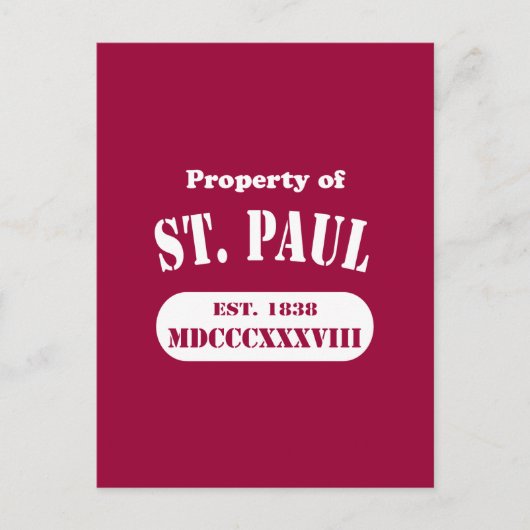 Carte Postale Propriété de Saint Paul (Devant)