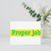 Carte Postale Propriétés (Debout devant)