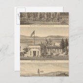 Carte Postale Propriétés Munyan, Armstrong, Kapp (Devant / Derrière)