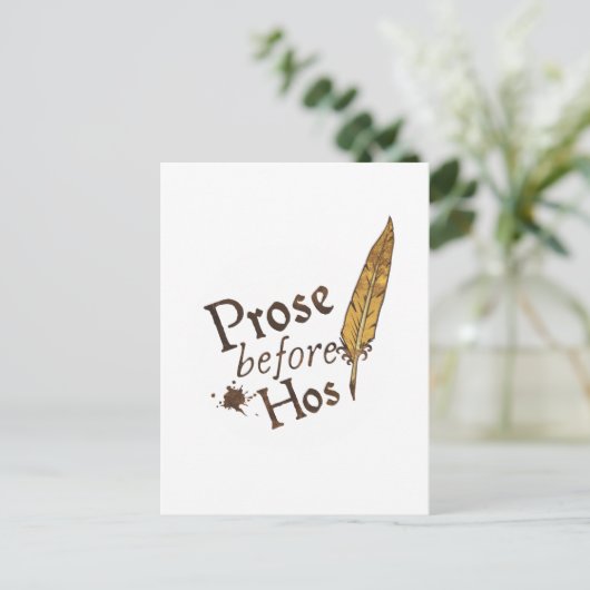 Carte Postale Prose avant Hos (Debout devant)