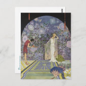 Carte Postale Proserpina dans le palais de Pluton (Devant / Derrière)