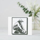 Carte Postale prospecteur (Debout devant)