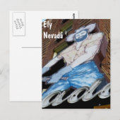 Carte Postale Prospecteur inconnu (Devant / Derrière)