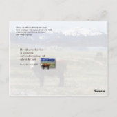 Carte Postale Prospérité et héritage (Dos)
